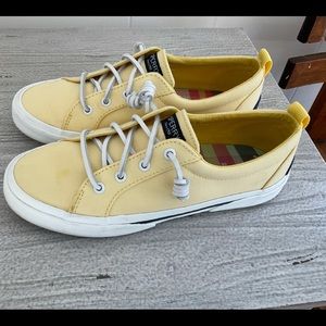 Sperry “leather” sneaker